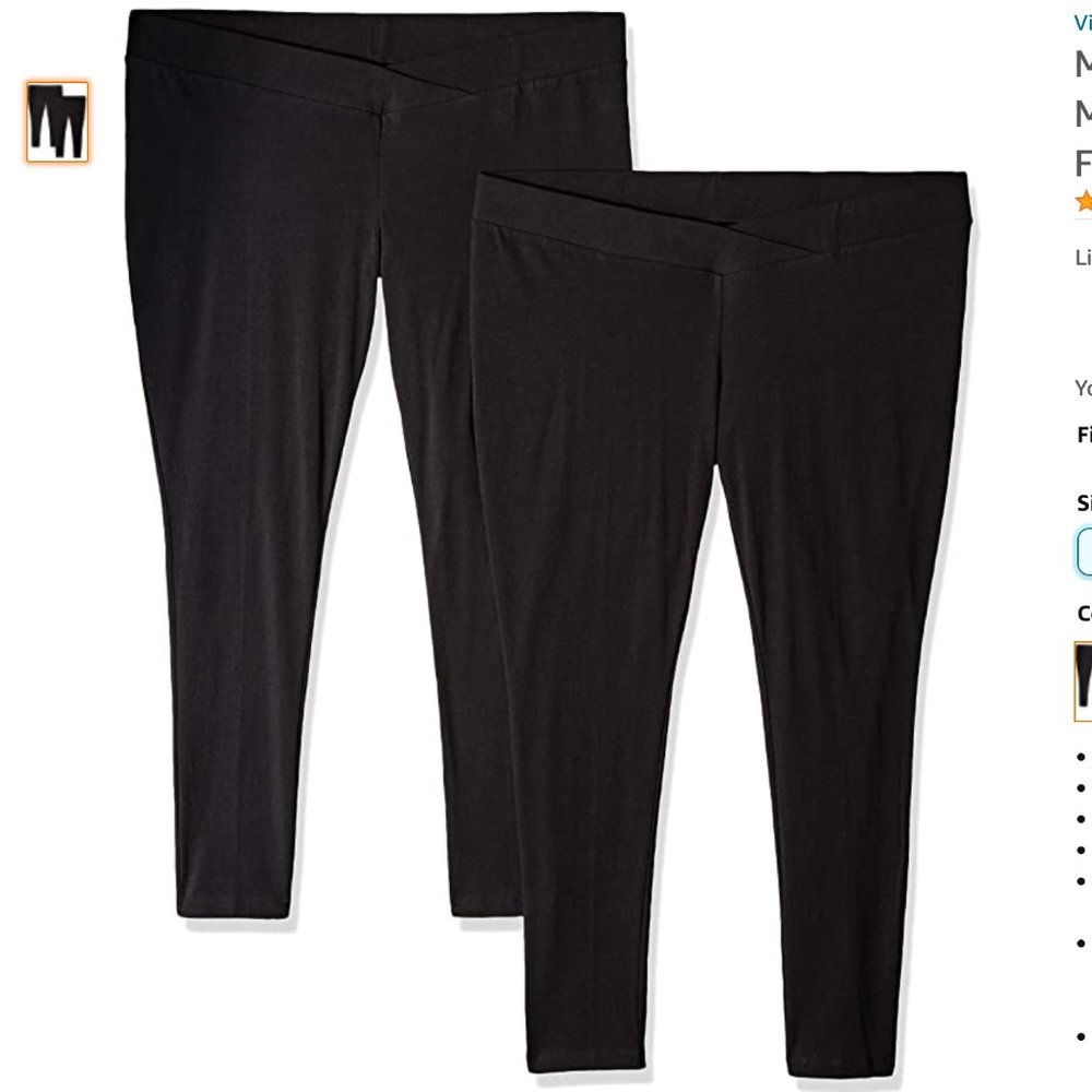 Motherhood Maternity Under Bump Leggings